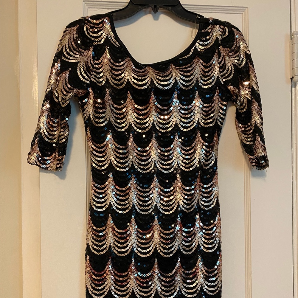 Crystal Sky, size M and black with sequence
